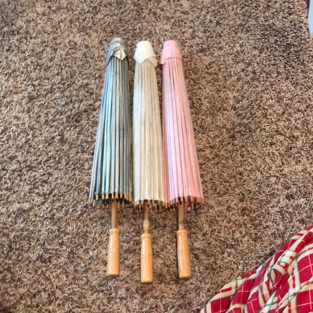 paper umbrellas
